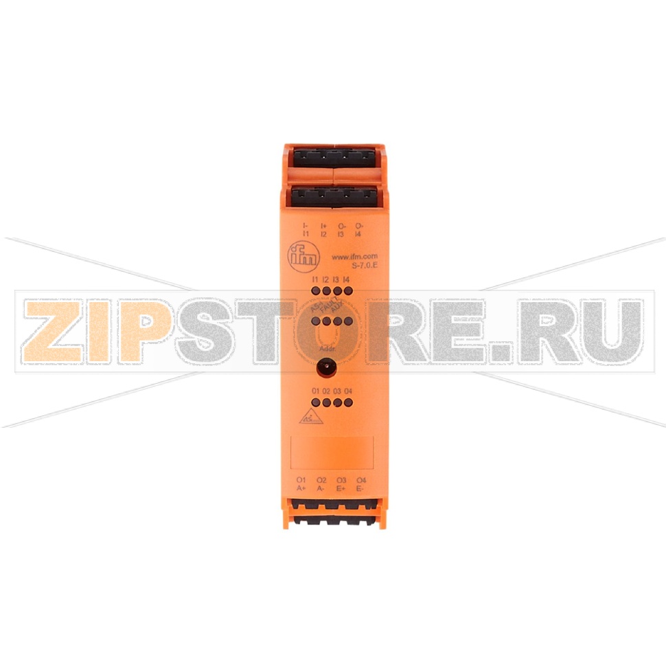 Модуль безопасности для установки в шкаф управления AS-интерфейс IFM AC3257 