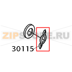 Washer, save, .740 x .520 x .08 Zebra 105SE Washer, save, .740 x .520 x .08 Zebra 105SEЗапчасть на деталировке под номером: 30115