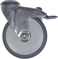 SWIVEL WHEEL WITH BRAKE