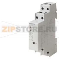 РЕЛЕ НАПРЯЖЕНИЯ AC 230/400V 0,85 2 CO CONTACTS FIXED RESPONSE DELAY 0.5 SEC FIXED RESET DELAY 60 SEC TEST BUTTON Siemens 5TT3415