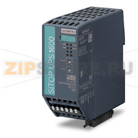 SIPLUS PS, блок бесперебойного питания UPS1600 10A, рабочая температура -25 ... +70&#176;C, со стойким покрытием, на основе 6EP4134-3AB00-0AY0 . Блок бесперебойного питания, вход: =24 В, выход: 24 V DC/10 A Siemens 6AG1134-3AB00-7AY0
