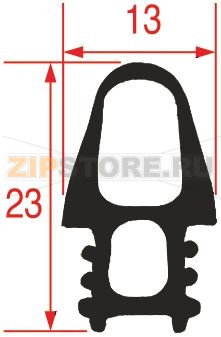 GUARNIZIONE PORTA FORNO 417x414 mm 