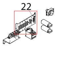 Supporto componenti elettrici Tecnoeka KF 966 D AL UD