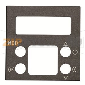 Накладка для терморегулятора, антрацитовая ABB 2CLA224050N1801 