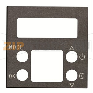 Накладка для терморегулятора, антрацитовая ABB 2CLA224050N1801 