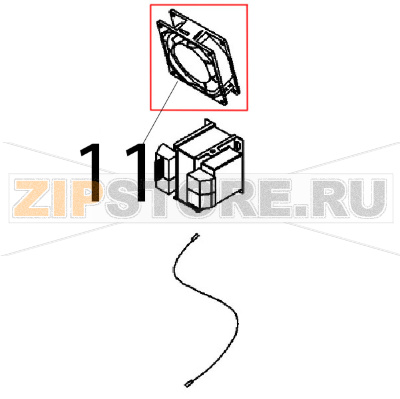 Ventilatore 220/240 V, 50/60 Hz Angelo Po FX82E2T Ventilatore 220/240 V, 50/60 Hz Angelo Po FX82E2TЗапчасть на деталировке под номером: 11