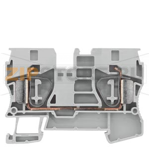 КЛЕММА ПРОХОДНАЯ ПРУЖИННОЕ ПОДСОЕДИНЕНИЕ: 1.5 - 10 MM2, ШИРИНА: 10 MM, СЕРАЯ Siemens 8WH2000-0AJ00 