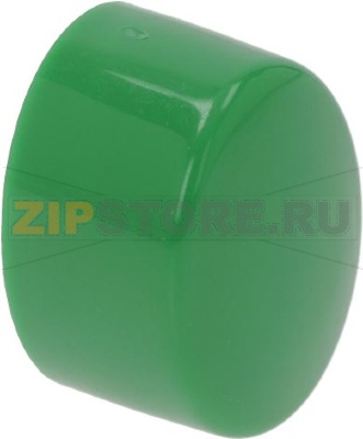 ОВАЛЬНАЯ КНОПКА, ЗЕЛЕНАЯ, 17X13 ММ 