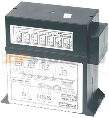 Контрольный блок на 3 группы 230V 