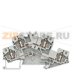 КЛЕММА ДВУХРЯДНАЯ КОМПАКТНАЯ, ПРУЖИННОЕ ПОДСОЕДИНЕНИЕ: 0.08 - 4 MM2, ШИРИНА: 6.2 MM, СЕРАЯ Siemens 8WH2520-0AG00 