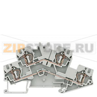 КЛЕММА ДВУХРЯДНАЯ КОМПАКТНАЯ, ПРУЖИННОЕ ПОДСОЕДИНЕНИЕ: 0.08 - 4 MM2, ШИРИНА: 6.2 MM, СЕРАЯ Siemens 8WH2520-0AG00