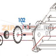 Tapping screw, P, NI, Φ6FW, Φ2.6*4, tap III Godex RT730i Tapping screw, P, NI, Φ6FW, Φ2.6*4, tap III Godex RT730iЗапчасть на деталировке под номером: 102Название запчасти Godex на английском языке: Tapping screw, P, NI, Φ6FW, Φ2.6*4, tap III RT730i.