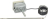 SINGLE-PHASE THERMOSTAT 52-260°C
