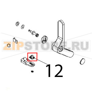 Supporto porta Angelo Po FX201G3 Supporto porta Angelo Po FX201G3Запчасть на деталировке под номером: 12