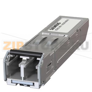 SCALANCE X accessory; Plug-in transceiver SFP991-1 with Conformal Coating; 1x 100 Mbit/s LC port, optical; multimode optical up to max. 5 km Siemens 6GK5991-1AD00-8FA0 