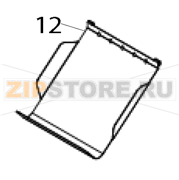 High speed cutter catch tray TSC TTP-644MT High speed cutter catch tray TSC TTP-644MTЗапчасть на деталировке под номером: 12