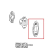 Spring latch cover Unox XBC 1005