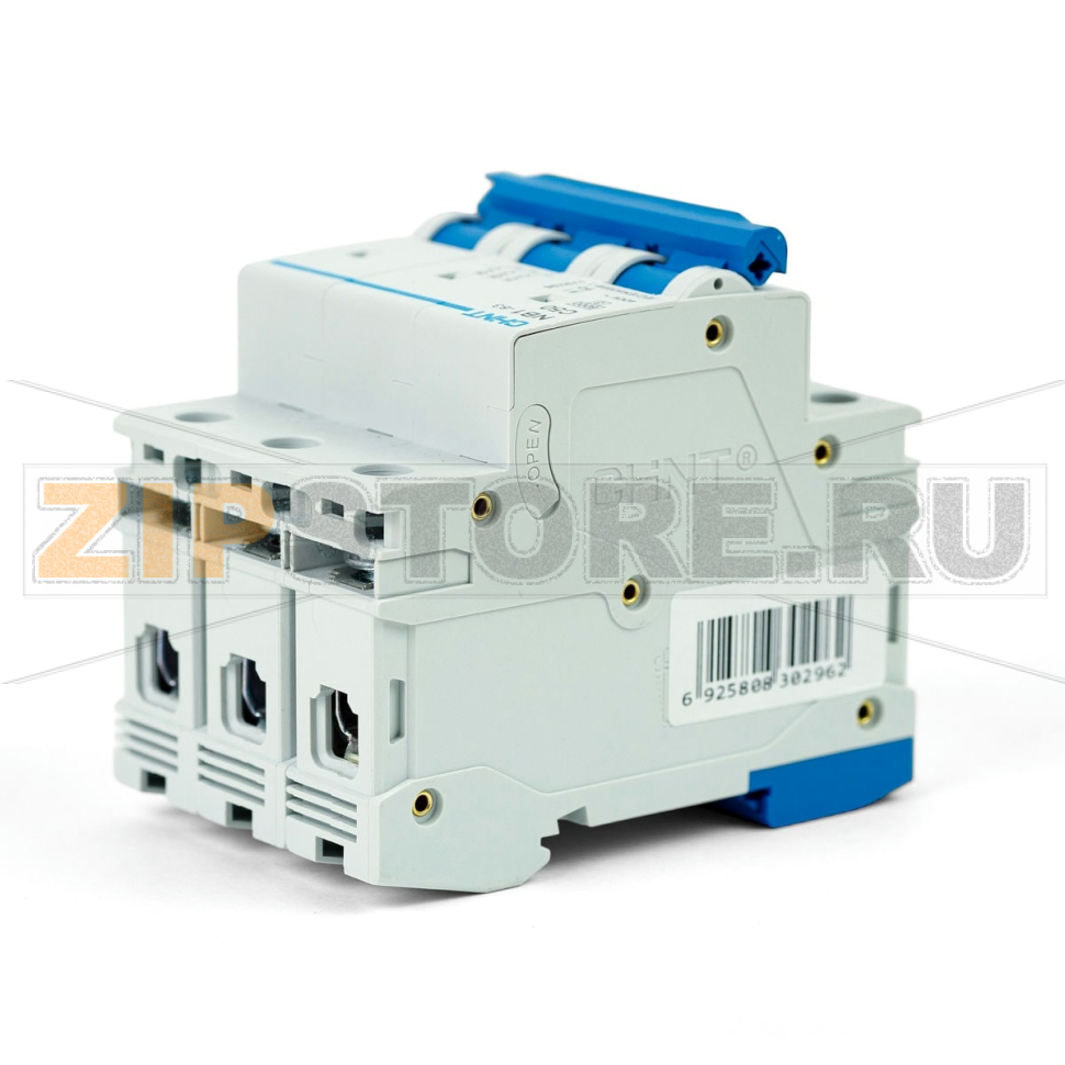 Выключатель автоматический 50 А, 6 кА, 3 полюса Chint NB1-63 