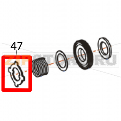 Fixing spacer Godex EZ-1305 Fixing spacer Godex EZ-1305Запчасть на деталировке под номером: 47Название запчасти Godex на английском языке: Fixing spacer EZ-1305.