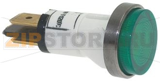 ЗЕЛЕНАЯ ИНДИКАТОРНАЯ ЛАМПОЧКА 400В 