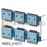 Принадлежность к выключателю 3WL, главный контакт 1 шт. для выкатного выключателя типоразмер 2, переднее присоединение с одним отверстием до 3200 A Siemens 3WL9111-0AN05-0AA0