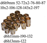 UGELLI SET METANO GPL INDESIT C00254296