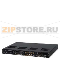 Мультисервисная платформа RUGGEDCOM RX1501 коммутатор и маршрутизатор 2-го и 3-го уровней для особых условий эксплуатации. 1 блок питания. Заменяемые в полевых условиях интерфейсные модули. Siemens 6GK6015-0BM2.-....