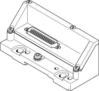 Плита торцевая Festo VMPAL-EPL-SD44-IP40