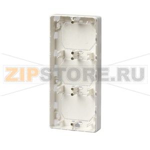 Коробка трехместная, монтаж: наружный ABB 2TKA000824G1 