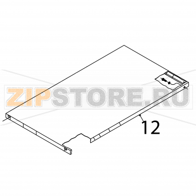Bandeja inferior Fagor FI-200 Bandeja inferior Fagor FI-200Запчасть на деталировке под номером: 12Название запчасти Fagor на английском языке: Bandeja inferior FI-200.