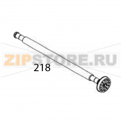 Platen roller sub assy Sato SG112-ex Platen roller sub assy Sato SG112-exЗапчасть на деталировке под номером: 218Название запчасти на английском языке: Platen roller sub assy Sato SG112-ex.