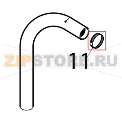 Clamp Silanos N700 PS Clamp Silanos N700 PSЗапчасть на деталировке под номером: 11