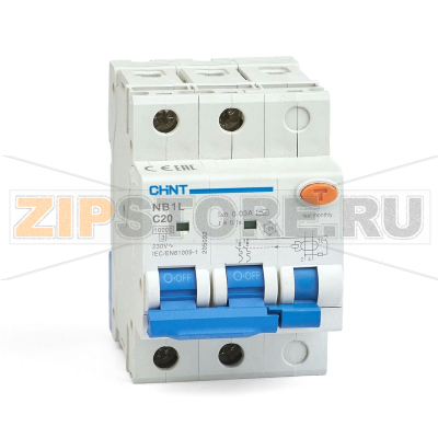 Дифавтомат 20 А, 10 кА Chint NB1L 