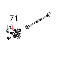 Connector, Ø: 8, 90 ° Piron P920RXS