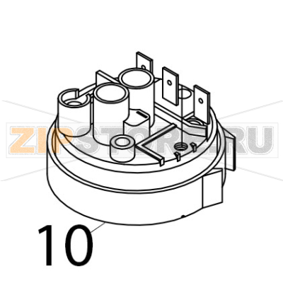Pressure switch Silanos N700 PS Pressure switch Silanos N700 PSЗапчасть на деталировке под номером: 10
