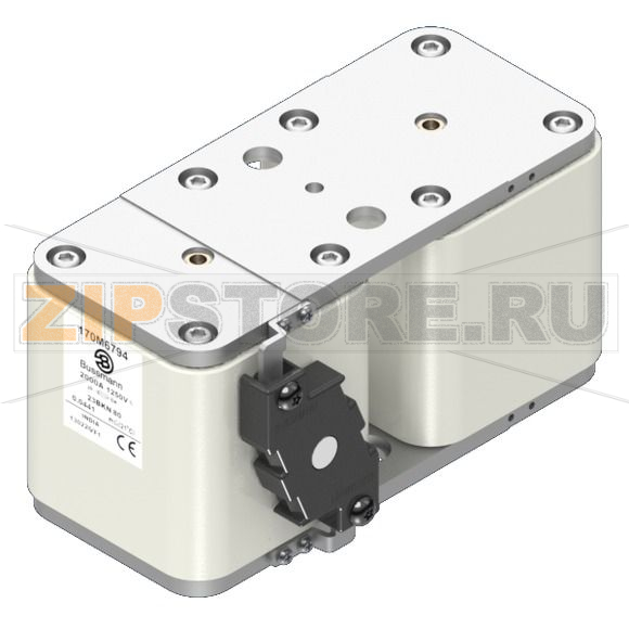 Предохранитель, 1250 A, AC 660 В, 100 кА, 2xsize 3, 74x167x52 мм, aR, IEC Eaton FUSE 1250A 66 