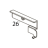 Cable cover Godex EZPi-1300
