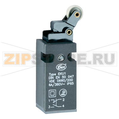 Выключатель концевой с роликом 380 В/AC, 6 А, IP65, 1 шт Schlegel EKU1-KW 