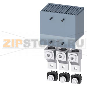 wire connector large with control wire voltage tap-off 3 units accessory for: 3VA5 250 Siemens 3VA9233-0JC13 