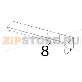 Protezione giunto Zanolli Synthesis 11/65 VE Protezione giunto Zanolli Synthesis 11/65 VEЗапчасть на деталировке под номером: 8