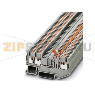 Клеммы с ножевыми размыкателями Phoenix Contact PIT 2,5-TWIN-MT Тип подключения: Зажимы Push-in, Сечение: 0,14 мм² - 4 мм², AWG: 26 - 12, Номинальный ток: 20 А, Номинальное напряжение: 400 В, Длина: 74 мм, Ширина: 5,2 мм, Цвет: cерый, Монтаж: NS 35/7,5, NS 35/15.Минимальный заказ: 50 шт.Упаковка: 50 шт.