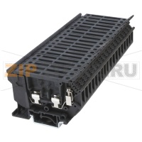 Клемма универсальная с держателем предохранителя, серая CHIKU RUK 5-HESI