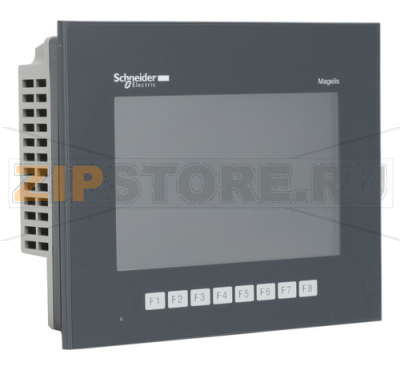 Терминал сенсорный 7 дюймов, цветной, 800х480 пкс, Ethernet, 8 кнопок Schneider Electric HMIGTO3510 