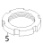 Grooved nut Fagor AD-120