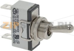 ОДНОПОЛЮСНЫЙ РЕВЕРСИРУЮЩИЙ ПЕРЕКЛЮЧАТЕЛЬ МГНОВЕННОГО ДЕЙСТВИЯ 