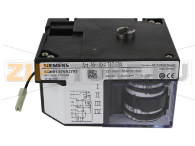 Сервопривод Siemens SQN91.570A2793 