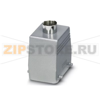 Корпус с кабельным сальником Phoenix Contact HC-D 50-TFQ-76/M1PG21G крепление производится двумя защелками, высота 76 мм, с резьбовым соединением, 1x Pg21, прямое подключение кабеля.Минимальный заказ: 10 шт.Упаковка: 10 шт.