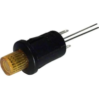 Кнопка 250 В/AC, 0.5 А, 1 x выкл/вкл, с фиксацией, 1 шт TRU Components TC-R13-529BLYL