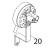 Pressure switch support Fagor AD-120