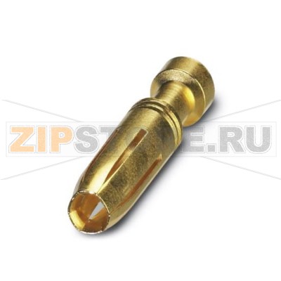 Механически обработанный обжимной контакт 2 Phoenix Contact CK2,5-ED-1,50BU AU 5er, гнездовой, отдельный, сечение 1,5 мм², позолоченный.Минимальный заказ: 100 шт.Упаковка: 100 шт.